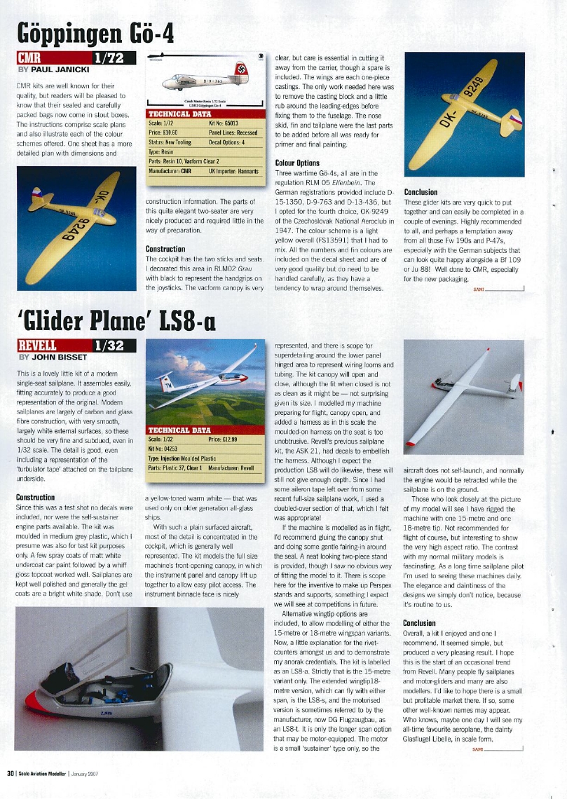 Scale Aviation Modeller International 2007-01